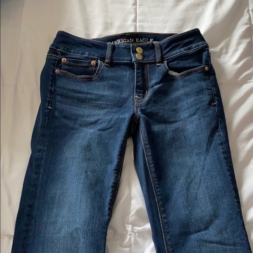 American eagle flare leg jeans